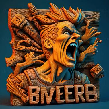 3D model Sunset Overdrive game (STL)